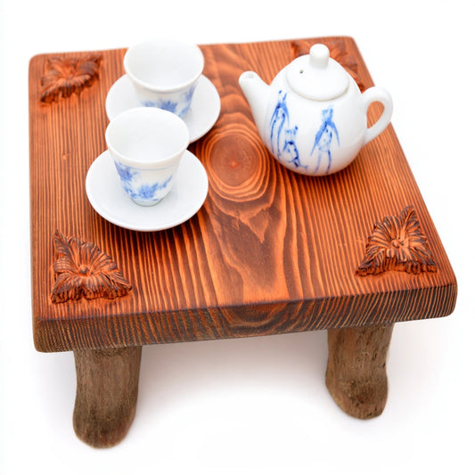 Multifunctionele tafel van hout, kleur bruin