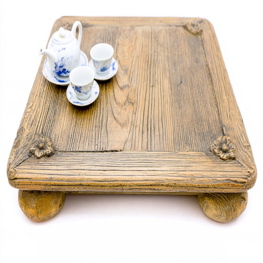 Multifunctionele tafel van hout, kleur bruin