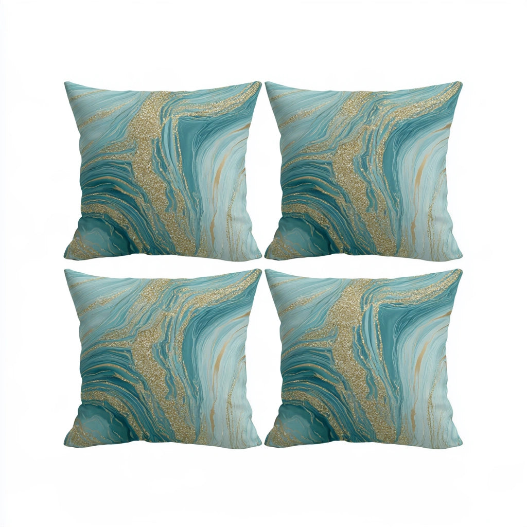 Set decoratieve sierkussens, kleur grijs