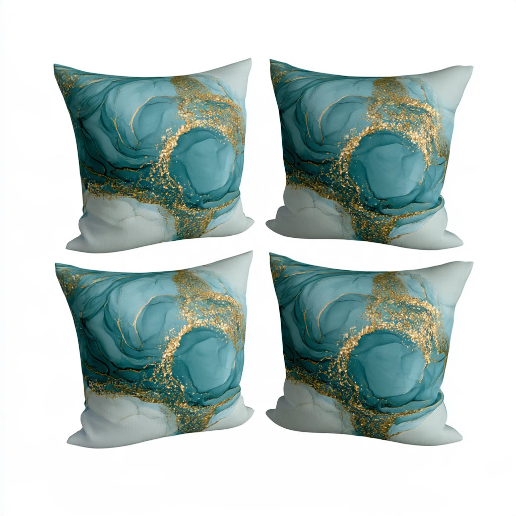 Set decoratieve sierkussens, kleur grijs